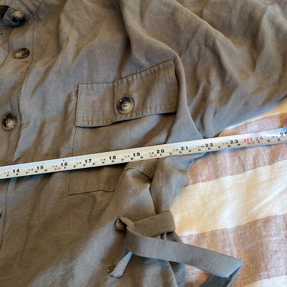 Molly Bracken Khaki Jumpsuit Utility 
Size 1X - Picture 10 of 13